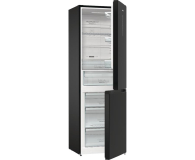 Lodówka Gorenje NRK6192ABK4 Slot-In No Frost 185cm Czarna AdaptTech KitchenFit 300L - 1019331 - zdjęcie 4